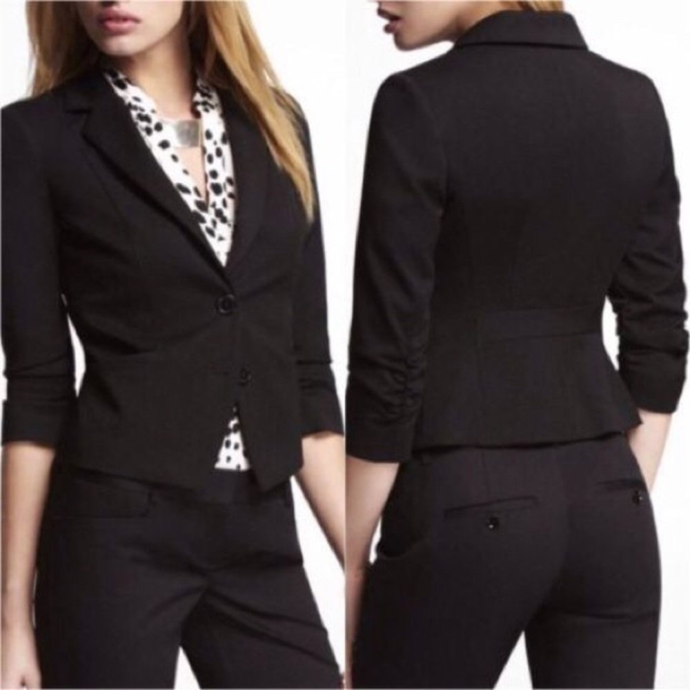 Two-Button Black Blazer - image 2